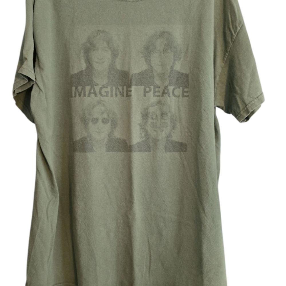 John Lennon Imagine Peace T Shirt Size XL in EUC - Picture 2 of 5